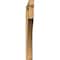 Ekena Millwork Westlake Block Rough Sawn Outlooker, Western Red Cedar, 6"W x 48"D x 48"H OUT06X48X48WTL05RWR - alternate 4